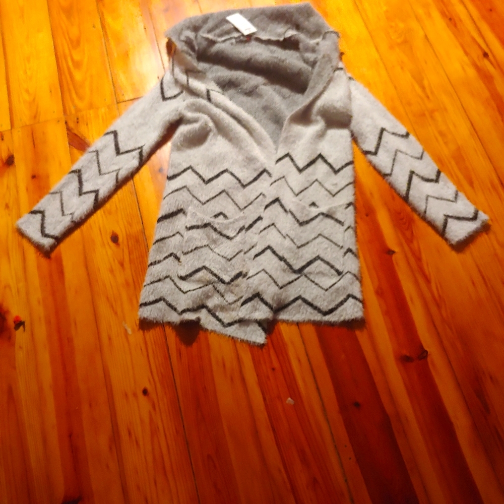 New hooded Faux fur jacket